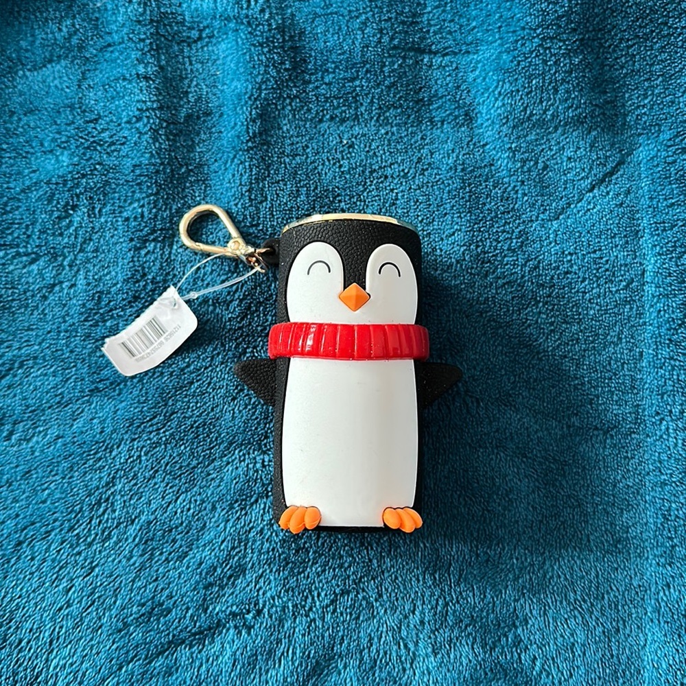 Bath & Body Works Penguin Antibacterial Hand Spray Holder